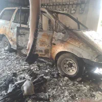 خودرو ون کاروان سایپا به علت آتش سوزی فروشی است|خودرو سواری و وانت|جویبار, |دیوار