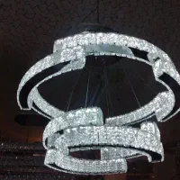 لوستر کریستالی ، اپلیکیشن دار|لوستر و چراغ آویز|کرمانشاه, |دیوار