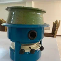 چراغ سه فتیله و دیگ سنتی