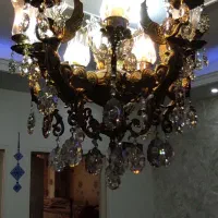 لوستر برنزی|لوستر و چراغ آویز|اسلامشهر, مطهری|دیوار