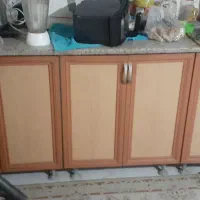 ۵مترکابینت بدنه فلزی درب mdf