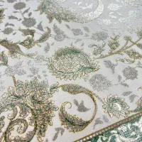 فرش آوانته سبز 1200 شانه گل ابریشم|فرش|اسلامشهر, مظفریه|دیوار