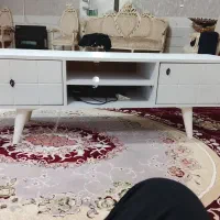 میزتلویزیون سفید