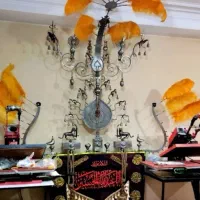 علامت+ شتر چکشی+۶گوش+گوی+ علم سردمی|کلکسیون اشیاء عتیقه|ری, علایین|دیوار