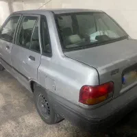 پراید نقره ای