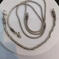 ست گردنبند و دستبند کرال و پلاک شمایل