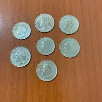 تعدادی سکه شاهی
