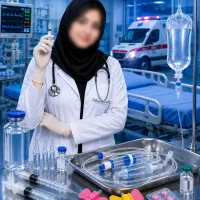 دوره‌(حضوری)ایرانشهر آموزش آمپول و سرم اقاوخانم