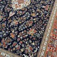 دوعدد فرش ۱۲ متری ماشینی نقشه دستبافت