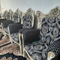 مبل نه نفره چوب