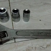 آچار فرانسه ۱۲ اینچ آچار بکس ۱۴،۱۹،۲۴