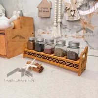 مکارتی با استند چوبی|ظروف نگهدارنده، پلاستیکی، یک‌بارمصرف|آذرشهر, |دیوار