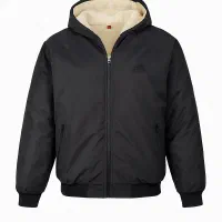 jacket مردانه مشکی تمام خز(پرداخت درب منزل)