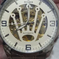 ساعت رولکس اتومات پشت شیشه ای نو نو