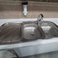 سینک و شیر ظرفشویی|مصالح و تجهیزات ساختمان|نجفآباد, کشاورز|دیوار