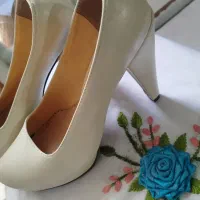 کفش مجلسی|کیف، کفش، کمربند|کاشان, سوریجان|دیوار