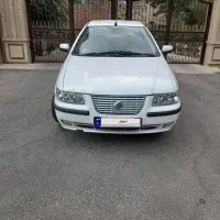 سمند LX EF7 مدل ۱۳۹۱  دو گانه سوز  کارخونه