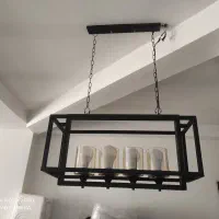 لوستر فلز سبک|لوستر و چراغ آویز|کرج, شاهین‌ویلا|دیوار