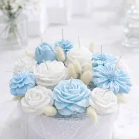 باکس گل شمع دستساز|صنایع دستی و سایر لوازم تزئینی|تهران, زعفرانیه|دیوار