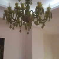 دو عدد لوستر کریستال