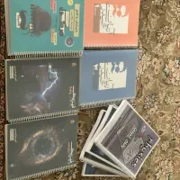 جزوه چاپ رنگی به همراه فنر چاپ ۴۰۳