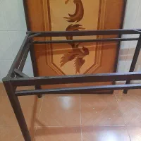 فروش بوفه، میز 6 نفره، پرده تزئینی