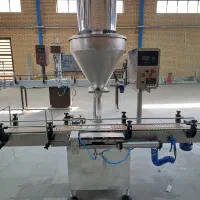 دستگاه قوطی پرکن پودر توزین‌دار با سیستم بروز