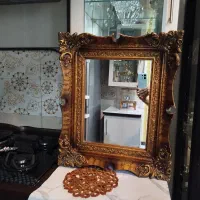 آینه چوبی