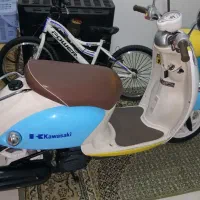 مینی وسپا موتور پاکشتی یاماها وینودرحدصفر|موتورسیکلت|کرمانشاه, |دیوار