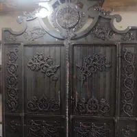 مدرنترین درب فلزی طرح درب حیاطی ویلائی باغی باغ|مصالح و تجهیزات ساختمان|مشهد, رسالت|دیوار