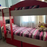 تخت دو طبقه|تشک تختخواب|باغستان, |دیوار