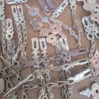 چفت در قدیمی همه فولادی کاردار