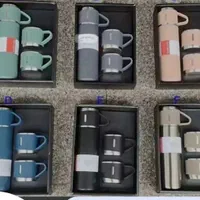 فلاسک چای سه کاپ لیوان فلاکس ماگ دوکاره|ظروف نگهدارنده، پلاستیکی، یک‌بارمصرف|تهران, افسریه جنوبی|دیوار