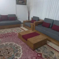 مبل چوبی راحتی تخت خوابی