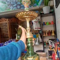 قلیون برنجی توپر