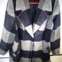 پالتو زنانه سایز 52نو پارچه پشمی