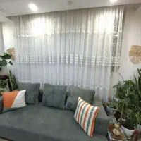 پرده ترک گل برجسته