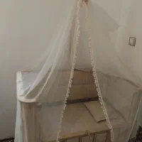 گهواره چوبی درحد نو