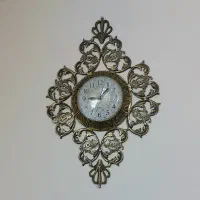 ساعت دیواری برنز سالم و زیبا