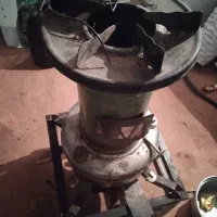 چراغ نفتی قدیمی به مارک نیک کار