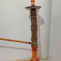 قلیان چوبی حکاکی شده معاوضه با کفتر|کلکسیون و سرگرمی|قرچک, باقرآباد|دیوار