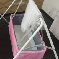 کالسکه دوقلو و گهواره در حد نو|کالسکه و لوازم جانبی|زرقان, |دیوار