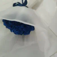 گل رز آبی|گل مصنوعی|قروه, |دیوار