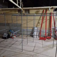 قفسه آهنی درجه یک|کتابخانه، شلف، قفسههای دیواری|دهاقان, |دیوار