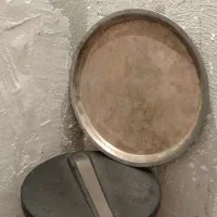 سینی برنجی قدیمی