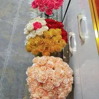 فروش گل روبانی با بهترین کیفیت|گل مصنوعی|دهدشت, |دیوار