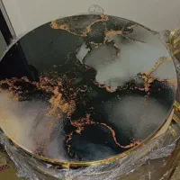 میز عسلی صفحه روی شیشه ای|مبلمان خانگی و میز عسلی|چهاردانگه (تهران), |دیوار