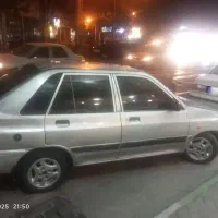 پراید۱۴۱رنگ نقره ای مدل ۸۶دوگانه فابریک،سالم مرتب