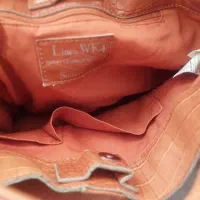 کیف چرم اصل  عسلی رنگ