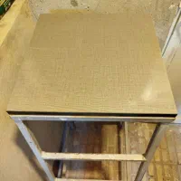 چهار پایه فلزی و منقل ایستاده